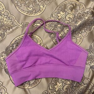 ALO Yoga Purple Sports Bra